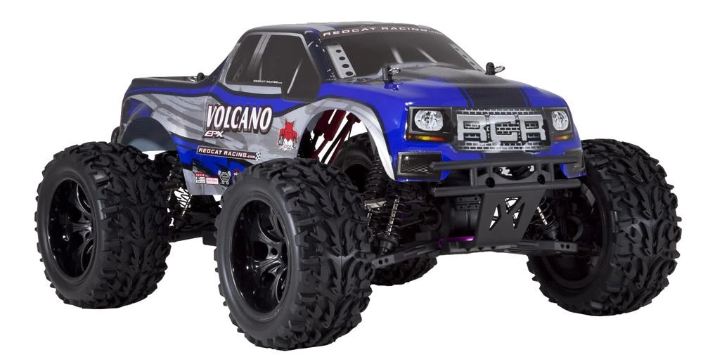 Redcat Racing Volcano EPX 1/10 Electric Monster Truck Blue 2 Redcat Racing Volcano EPX 1/10 Electric Monster Truck Blue - Image 2
