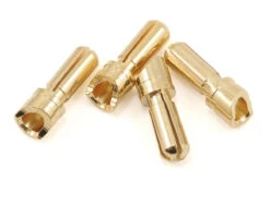 ProTek RC 3.5mm "Super Bullet" Gold Connectors (4 Male) PTK-5033