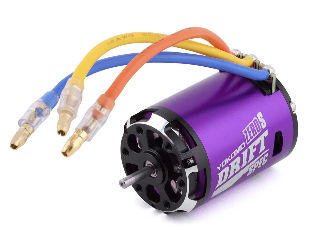 Yokomo ZERO-S Drift Brushless Motor (10.5T) (Purple) YOKYM-S105DP 1 Yokomo ZERO-S Drift Brushless Motor (10.5T) (Purple) YOKYM-S105DP